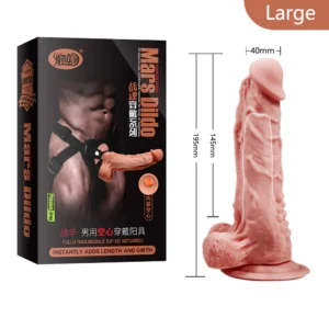 Original Mars Hollow Strap On Dildo 2