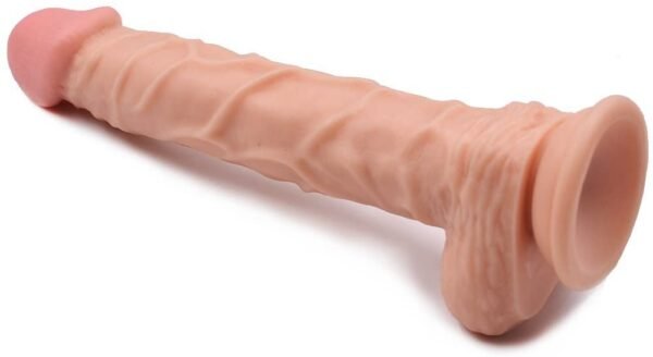 10 Inch Dildo Realistic Full Silicone with Suction Cup 4