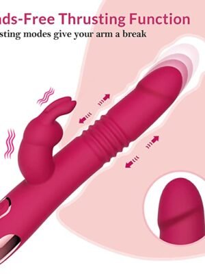 10 Vibrating Automatic Up Down Thursting Rabbit Vibrator
