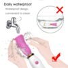 2 In ! Tongue Clitoris Oral Licking Nipple Sucking Vibrator 5