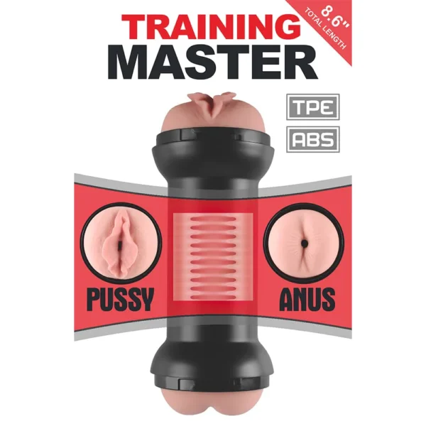 2 in 1 Anus & Pussy Double Side Stroker Masturbator For Boys 2