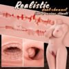 3 Fit Half Body Sex Doll For Breast with Pussy & Anal Solid Silicone Doll 6