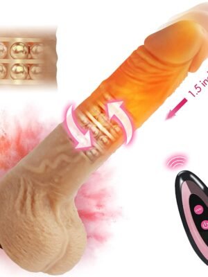 Automatic Up Down And Rotating Dildo Vibrator 2