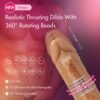 Automatic Up Down And Rotating Dildo Vibrator 4