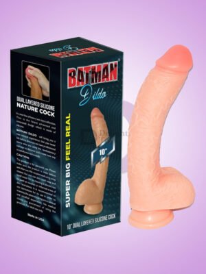 Batman 10 Inch Realistic Silicone Dildo with Suction Cup 3