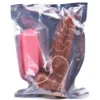Brown Color Multi-Speed Vibrating and Rotating Dildo with Suction Cup 5