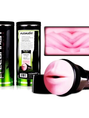 Deep Throat Mouth Flesh Cup Light Masturbator