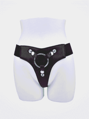 Harness Leather Strap for Dildo ( Leather Belt Only )