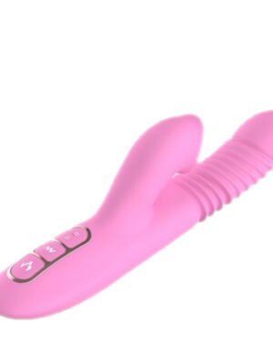 Heating 3 Layer Tongue Licking Toy Nipple Sucking Clitoris Stimulate Vibrator