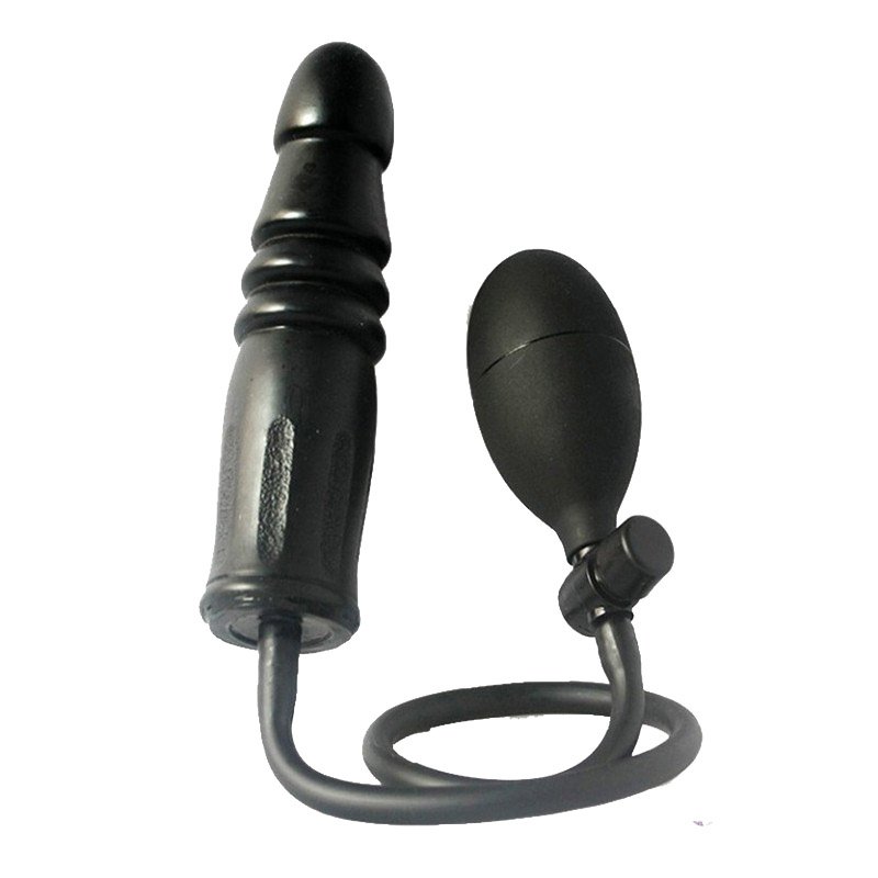 Huge Inflatable Realistic Dildo Non Vibrator Anal Plug Adult Sex Toys For Women