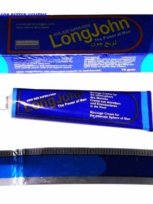 Long John Enlargement Cream- The Power of Man