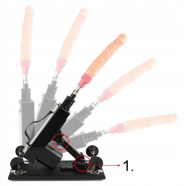 Multifunctional Sex Machine with Dildo Accessories Realistic Penis Female Masturbation Sex Machines Sex Toys for Women