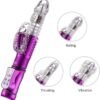 Rechargeable Jack Rabbit Thrusting Dildo Vibrator
