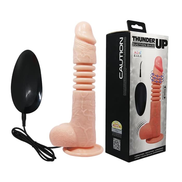 Thunder Up and Down Realistic THRUSTING Dildo 2
