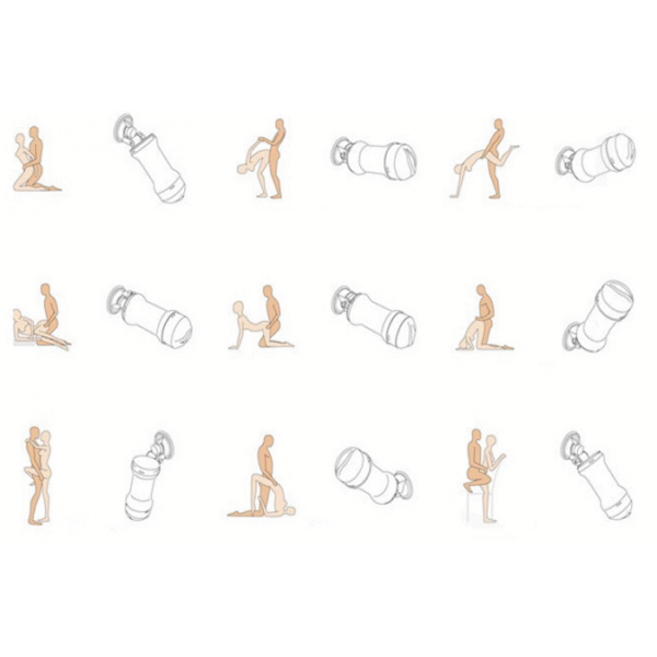 Vibration Fleshlight Masturbator With Suction Cup 5