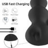 Wireless Remote Control 10-frequency Vibration Anal Plug Prostate Massager For Male & Female 4